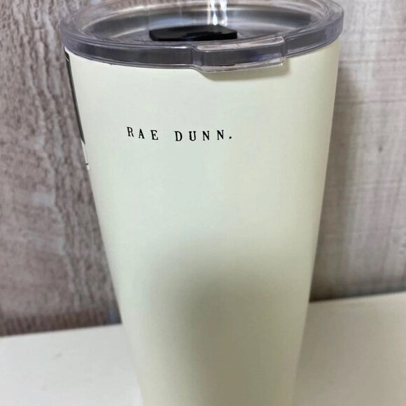 Rae Dunn "MORNING PUMPKIN" Tumbler 12 Hours hot or 24 Hours cold New With Tags! - Picture 3 of 4